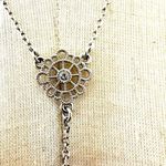 INC International Concepts silver tone circle pendant necklace Photo 3