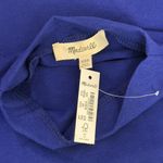 Madewell Short Sleeve Mockneck Tee in Bright Cobalt, Size XXS Photo 2