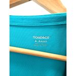 Toad &‎ Co Womens Blue Outdoor Athletic Zip Pocket Short Sleeve Dress Medium Photo 1