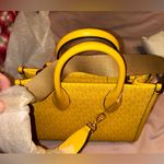 Michael Kors Mirella Yellow Satchel Bag NWT Photo 5
