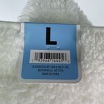 Members Mark Sz Large Cozy Sherpa Full Snap Jacket White Womens Long Sleeve Warm Photo 7