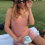 Bodycon Slip Dress Pink Photo 1