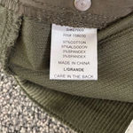 Love Tree Women’s dark green corduroy skirt size Large Photo 3