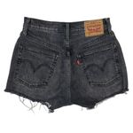 Levi's Levi’s 501 High Waisted Original Denim Shorts - Lumbar Black Photo 2