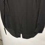 Massini Black Sheer Button Down Shirt Photo 7