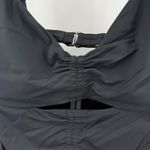 Athleta  Villa Tankini Top Size 34 B/C Black Bra Cup Swim Removable Bra Pads Photo 7
