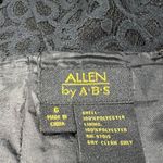 ABS Allen Schwartz ABS by Allen Schwartz Blue Lace Skirt Women Size 6 Photo 4