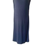 OGL Plantive Ruched Sides Brami Tank Dress Black Size L Photo 3