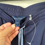 Nautica Navy Blue Long Sleeve and Pant Pajama Set Size L Photo 8