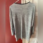 Boohoo  Gray Open Front Knit Cardigan with Pockets Photo 5
