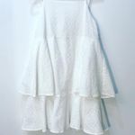 The Impeccable Pig  white eyelet Ruffle Dress Sz XS Photo 1
