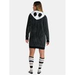 Disney Nightmare Before Christmas Hooded Dress Black White Jack Skellington Photo 1
