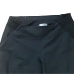 Columbia Omni-Wick Running Cropped Pant Sz XS Black Reflectors Back Zipper Photo 2