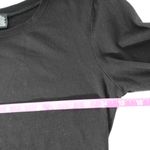 Windsor Junior's | | Black Long Sleeve Crew Neck Basic Crop Top Photo 4