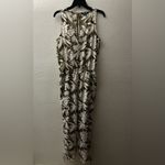Ralph Lauren Lauren  Womens Neila Printed Sleeveless Jumpsuit Olive  6 Photo 2