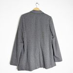 EXPRESS Black White Pattern Knit Blazer Jacket Size Medium NWOT Career Photo 3