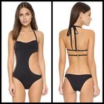 💕L'AGENT by AGENT PROVOCATEUR💕 Agata Swimsuit ~ Black Large L NWT Photo 1