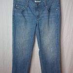White House | Black Market WHBM Noir 10 Stitched Pocket Jeans Photo 0