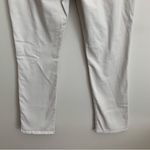 CAbi  High Slim Distressed White Denim Jeans Style 5305 Size 6 Photo 9