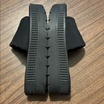 ZARA  Trafaluc Size 41 EU 10 US Black Platform Wedge Sandals Photo 4