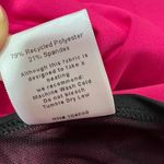 NWOT Nux Flowy Athletic Tank Shelf Bra Removable Cups‎ Pink Black M Size M Photo 7