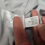 Maurice's Light Grey Eyelet Ruffle Trim Top Size XS Photo 8