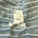 Japna  Blue Button Down Mini Dress Size Large Photo 5