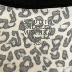 Badgley Mischka Badgley Mishka Studio black white gray leopard print short pajama lounge set Photo 1