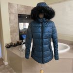 Nanette Lepore Women's Puffer Jacket with Faux Leather size small Coat Photo 14