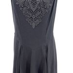 Dolls Kill  Widow Darkest Desires Lace Mini Dress‎ Corset Lace-Up Black Size XL Photo 3