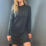 Dark Green Open Back Knit Dress Size M Photo 1