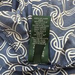 Ralph Lauren  Blue Chain Link Sleeveless  Stretch Jersey Midi Dress Size 8 Photo 9