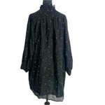 Tuckernuck  Pomander Place Size Medium  Taylor Dress Black Long Sleeve Photo 4