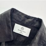 Aritzia NEW  Babaton Women's Button Up Utility Linen Shirt Black Size XXS Photo 12