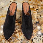 Jeffrey Campbell  Favela Mules Dark Gray Suede Size 6.5 Photo 2