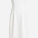 J.Crew NWT Interview Dress Four-season Stretch White Photo 0