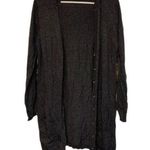 BCBGMAXAZRIA BCBG Charcoal Thigh Length Sweater w/ Hoodie Size XL NWT $160 #3322 Photo 0