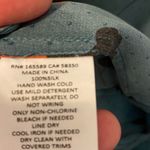 Equipment  Femme X-small 100% silk Leonne top in tapestry blue red poppy flower Photo 9