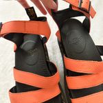 Dr. Martens Coral Pink Blair Quad Platform Gladiator Sandals Photo 4