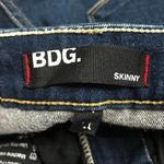 BDG Blue Dark Wash Frayed Hem Bermuda Denim Jean Shorts 28 Photo 5