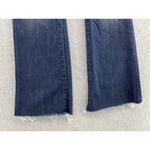 joe's jeans Women's The Rocker Lean Flare Fit Frayed Ends Medium Wash Size 28 Photo 6