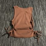 ZARA  Brown Tank Top Essential Photo 1