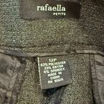 Rafaella NWT  Women’s Charcoal Dress/Work Pants Size 12 Petite Photo 4