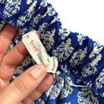 Love Tree blue white pattern palazzo wide leg pant Size medium Photo 4