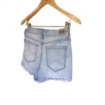 RSQ  Vintage High Rise Light Wash Blue Denim Jean Shorts Raw Hem Size 25 / 1 Photo 5