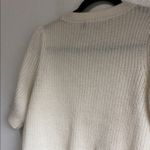 VERO MODA  Cream puff sleeve sweater size xs holiday coquette festive Photo 6