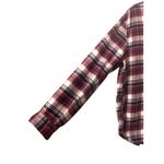 American Eagle Flannel Shirt Womens L Red Plaid Soft Rustic Cabin Core Hiking‎ Size L Photo 12