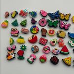 Colorful Assorted Shoe Charms Set Photo 3