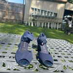 Anne Klein ‎ Womens Size 5 Cecily Navy Blue D'Orsay Heels Pumps Shoes Photo 2