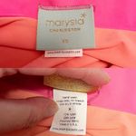 MARYSIA One Piece Swimsuit Neon Coral Pink Halter USA Resort Vacation XS EUC Photo 5